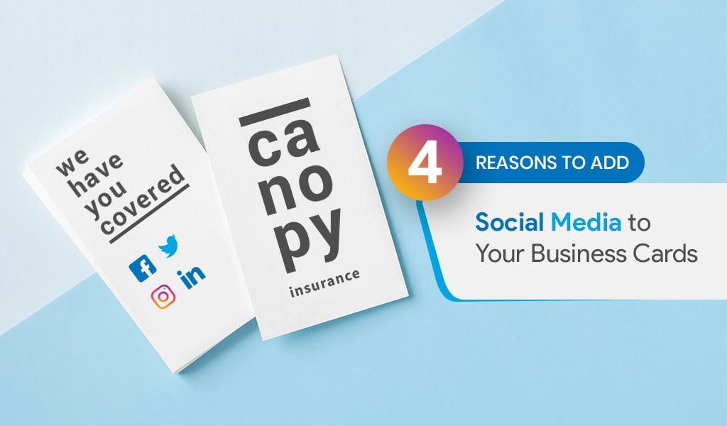 4 Reasons To Add Social Media To Your Business Cards 4 Reasons To Add Social Media To Your Business Cards
